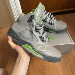 Jordan 5 Green Bean