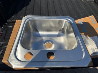 Elkay Stainless Steel Single Basin Drop-In Sink 15"