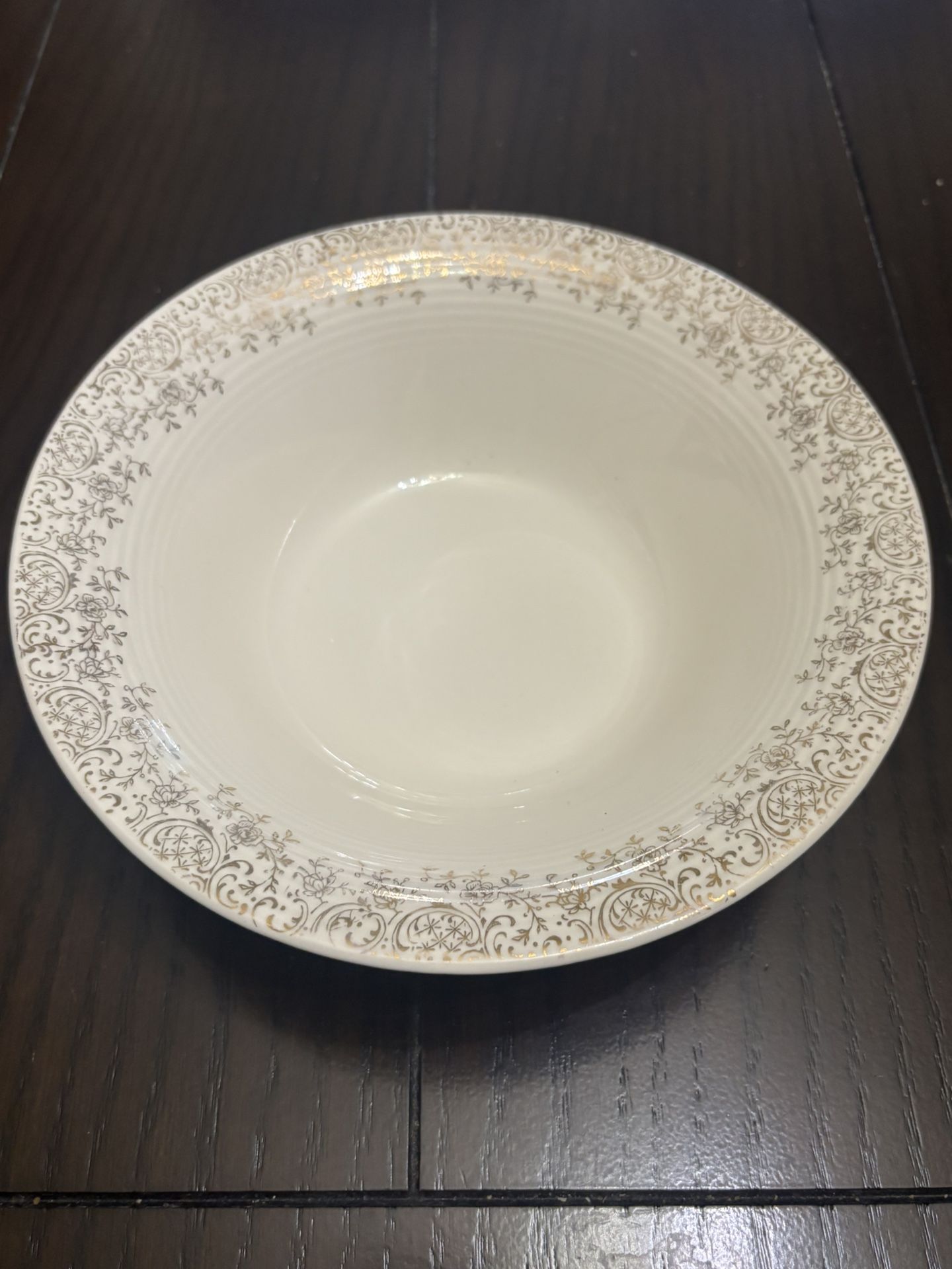 Gold Filigree Bowl