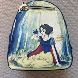 Loungefly Disney Snow White Forest Scene Mini Backpack New With Tags
