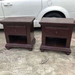 Night Stand Made With Real Wood