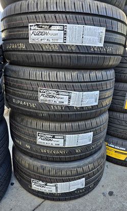 245/45/17 Fuzion 4 New Tires mounted and balanced
