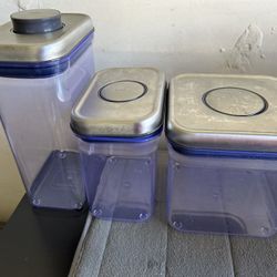 OXO 3 Kitchen Storage Boxes