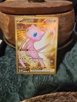 Mew ex 151 card
