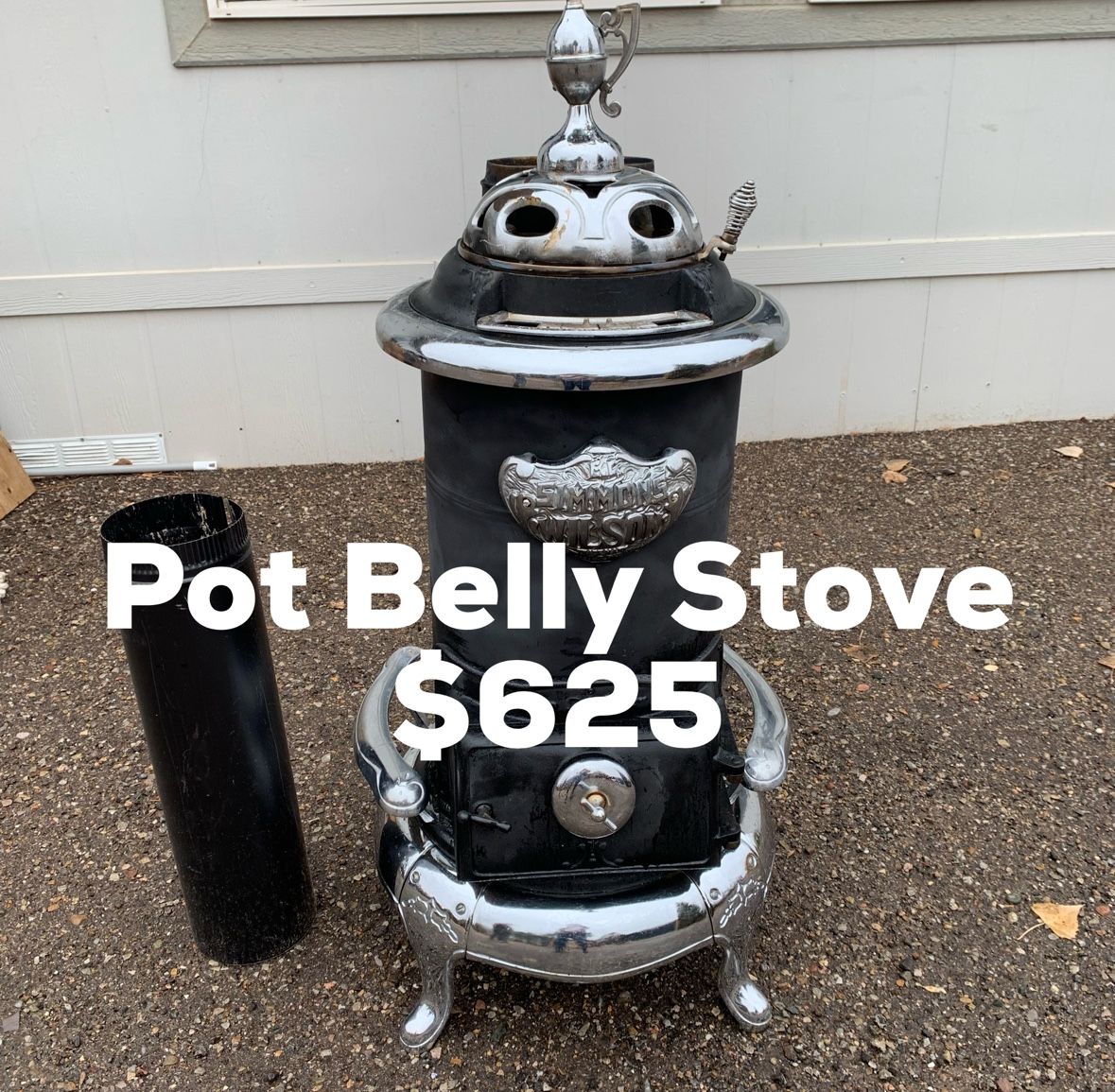 Pot Belly Stove $625 Corrales