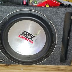 MTX THUNDER 9500 12" ((RARE))