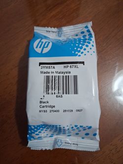 HP black  67 XL ink