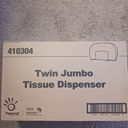 Twin Jumbo Tissue Dispenser 