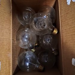 Incandescent 60w bulbs round for bathroom vanity fixture