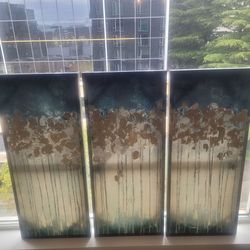3 piece wall art