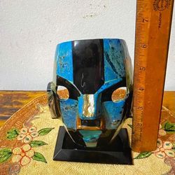 CARETA ANTIGUA EN COLORES DE PORCELANA