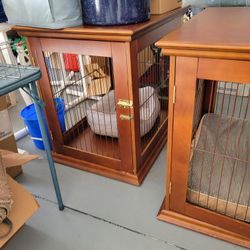 Dog Crates 2 Wooden 36L 25W 31H