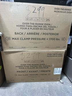  GE Model #JNM7196SKSS (opened box,minor scratches/dents) 1.9-cu ft 29.75-in Over-the-Range Microwave with Sensor Cooking ( Stainless steel ) retails 