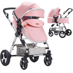 brand New Baby Stroller Pink In Box