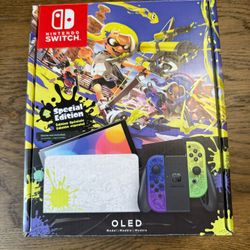 Nintendo Switch OLED Splatoon Limited Edition