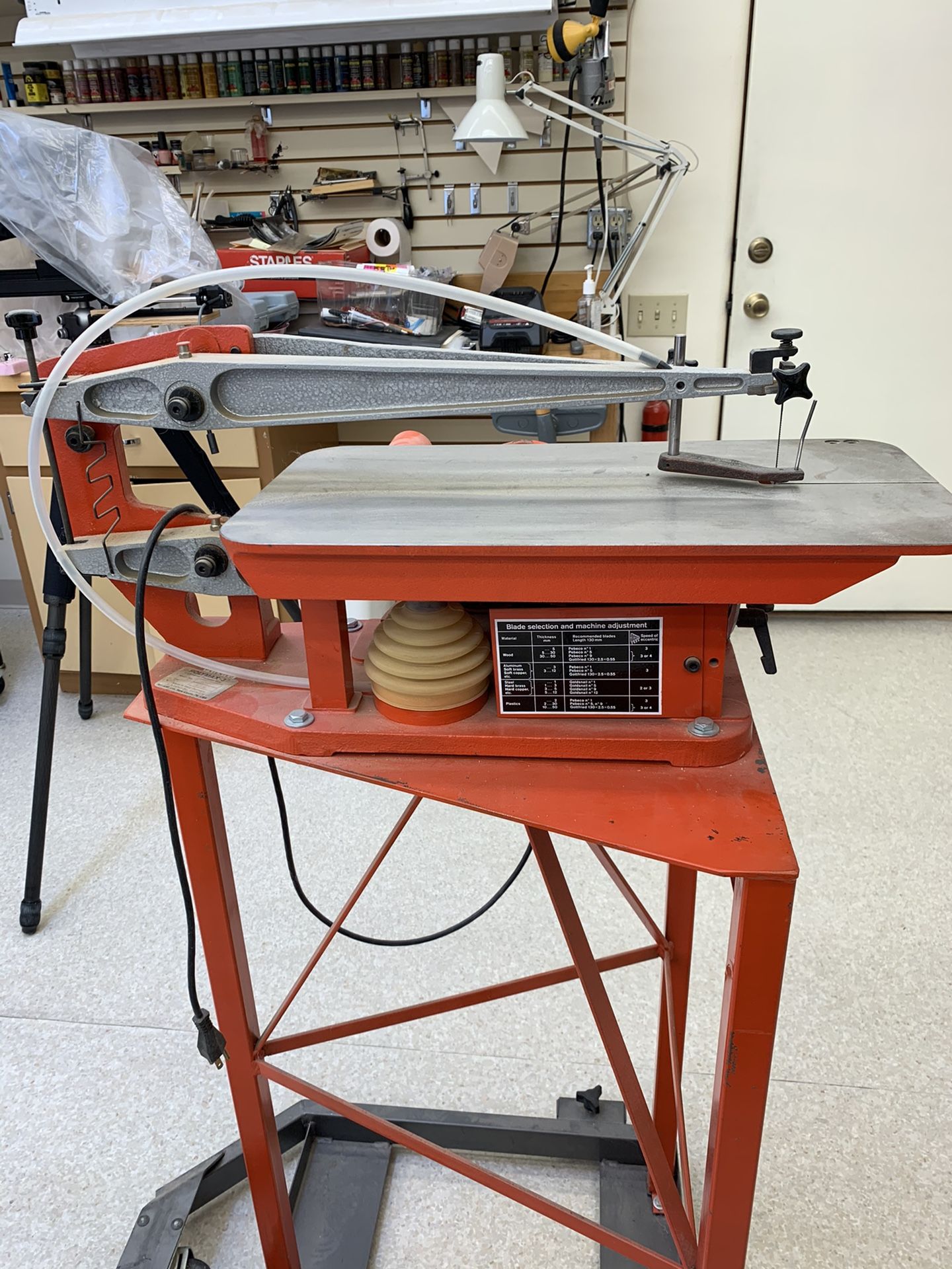 Hegner. Polymax eight speed Industrial scroll saw for Sale in Chandler