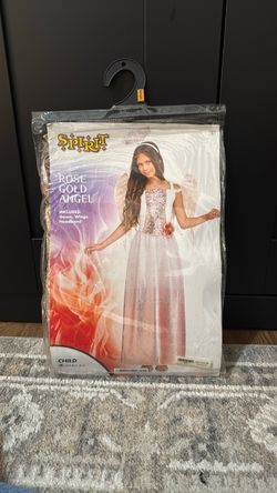 Spirit Rose Gold Angel Child Costume Small