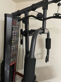 Marcy 150-lb Multifunctional Home Gym Station for Total Body Training