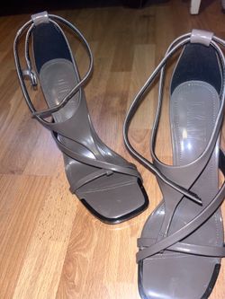 Gray DKNY heels