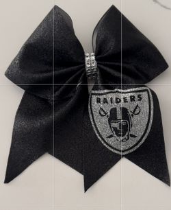 Raiders Cheer Bow