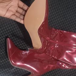 Burgandy Boots