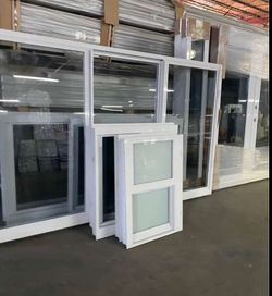 White Vinyl Windows – Various Sizes