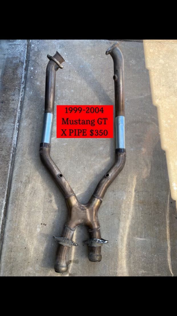 1999 Thru 2004 Mustang GT Bassani X-pipe