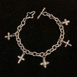 Sterling Silver Christian Bracelet 