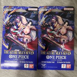One Piece Booster Packs X2