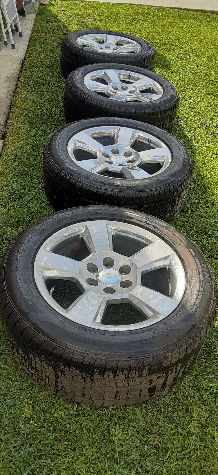 Chevy Silverado Wheels Rims And Tires 6 Lugs for Sale in Paramount, CA ...