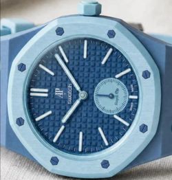 Blue royal pop Swatch x A.P. Audemar Piguet w strap band