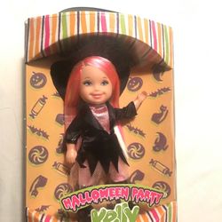 Barbie sister, Kelly doll brand new in box Halloween fun