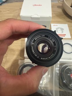 Mandler 35mm F2 Black Leica M