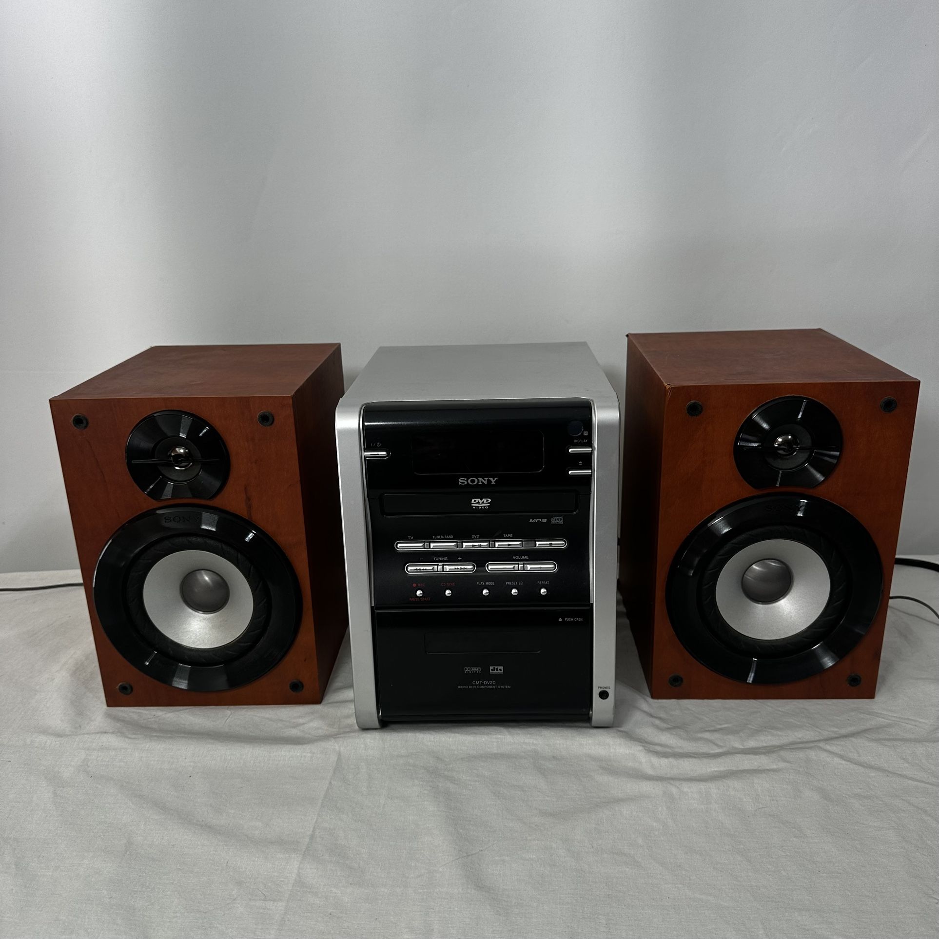 Chaîne Hi-Fi Sony CMT-DV2D Avec Lecteur CD Et Radio - Occasion