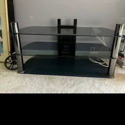 Glass TV Stand/Entertainment Center (60$ OBO!)