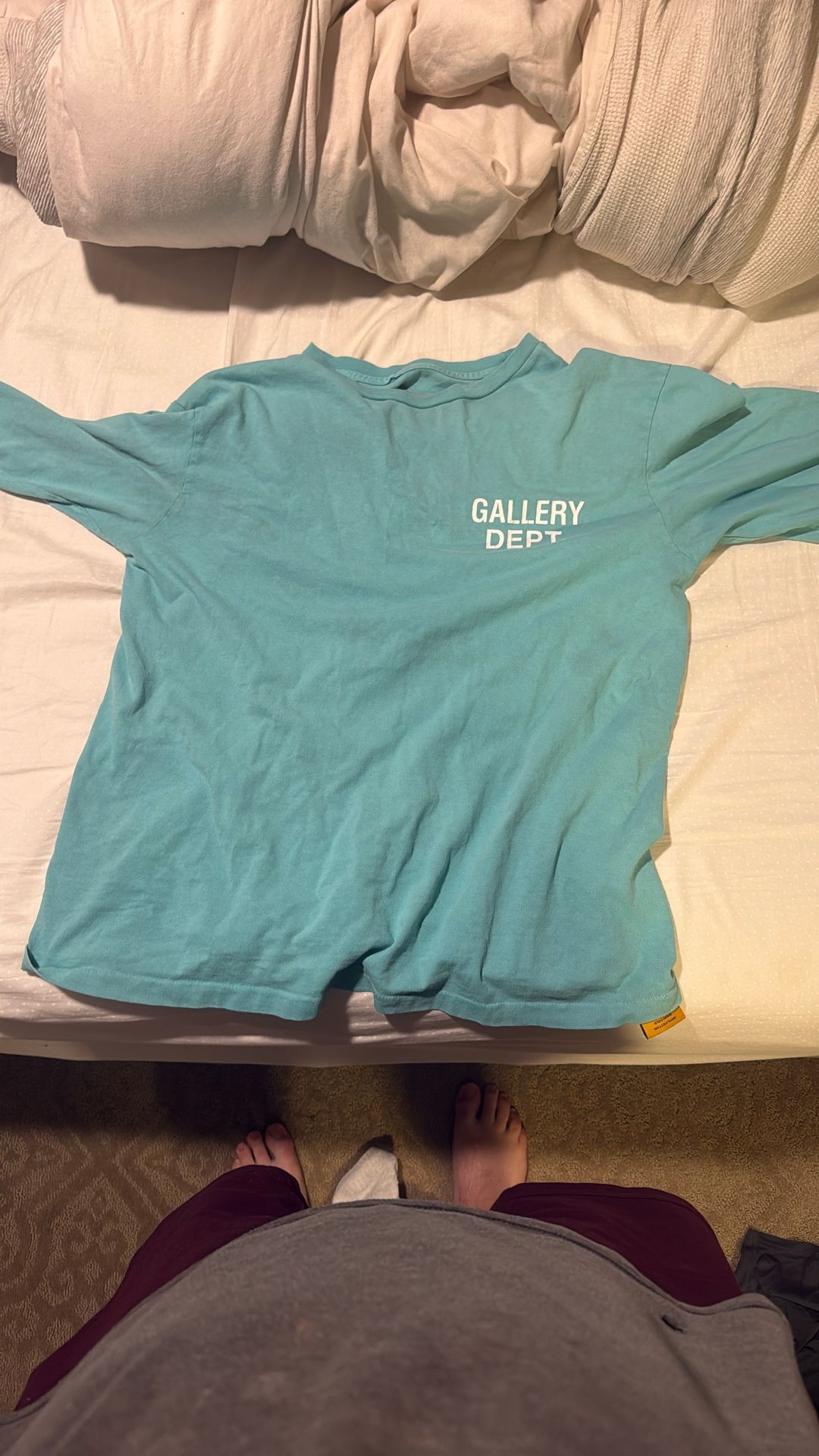 Gallery Dept Long Sleeve T (Teal)