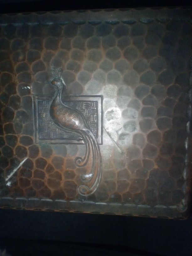 Antique Copper Ink Well