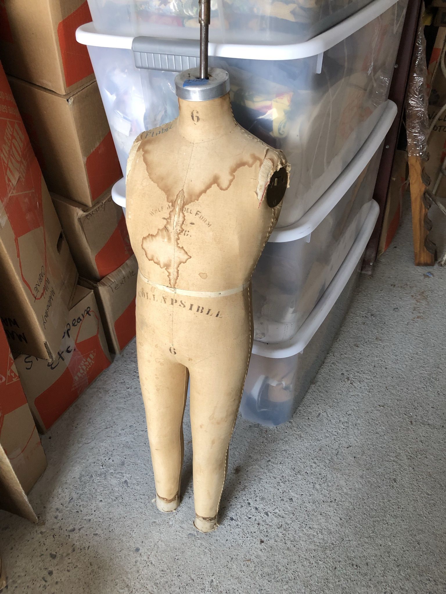 Antique Child Form