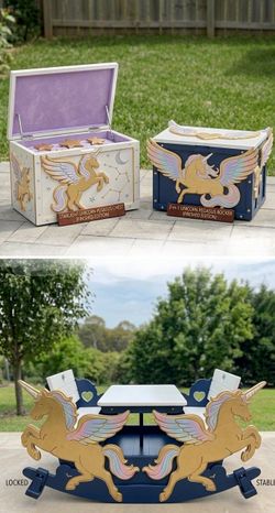 Handcrafted fully customizable birch toy box