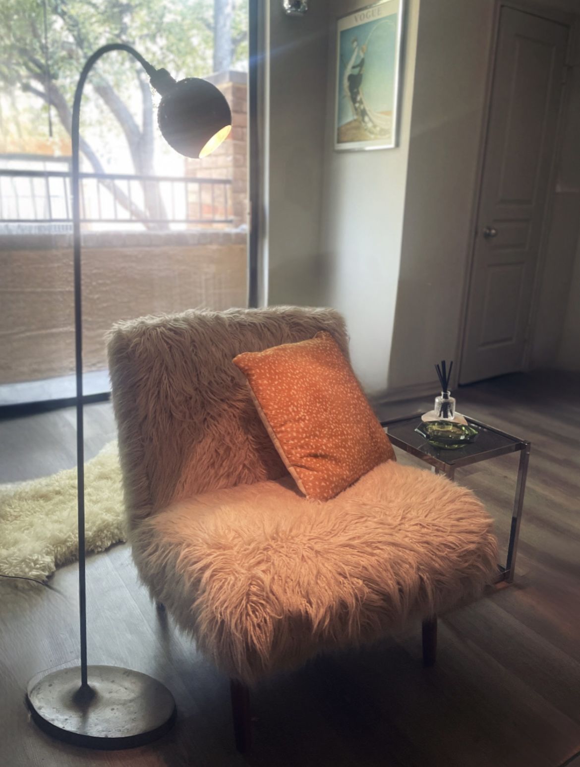 Mid-Century Inspired Solid Brass Eyeball Floor Lamp – Arteriors