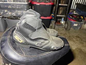 SIDI Leather Motorcycle Boots .. Size 13
