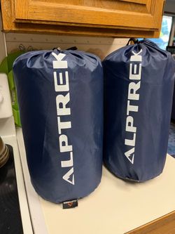 Alptrek Plush Sherpa Camping Blanket Pair (New)