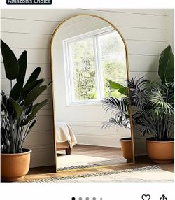 Large standing mirror