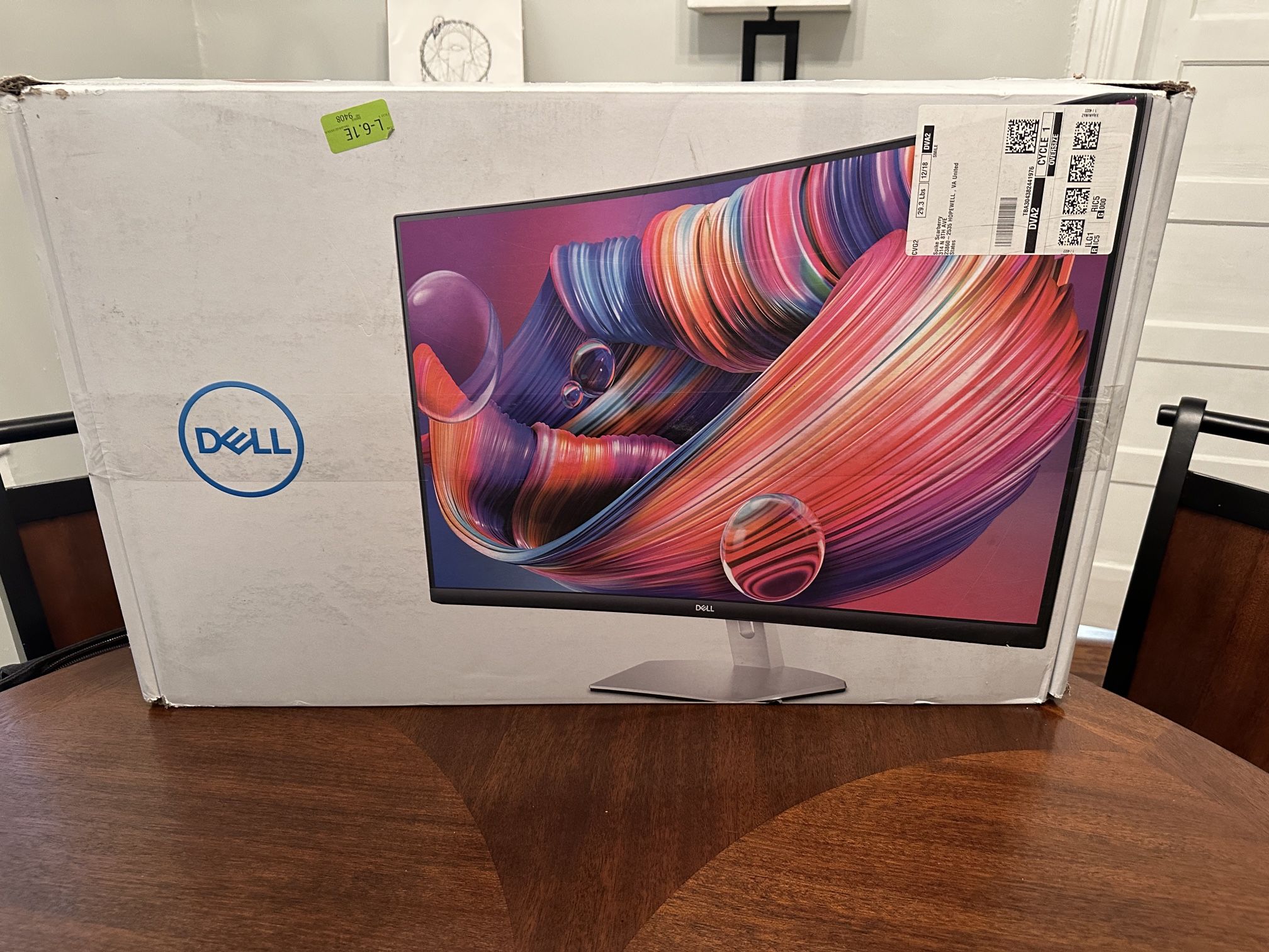 Dell 32-Inch Curved Monitor (Latest model)