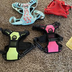 Dog harnesses, small, medium  new