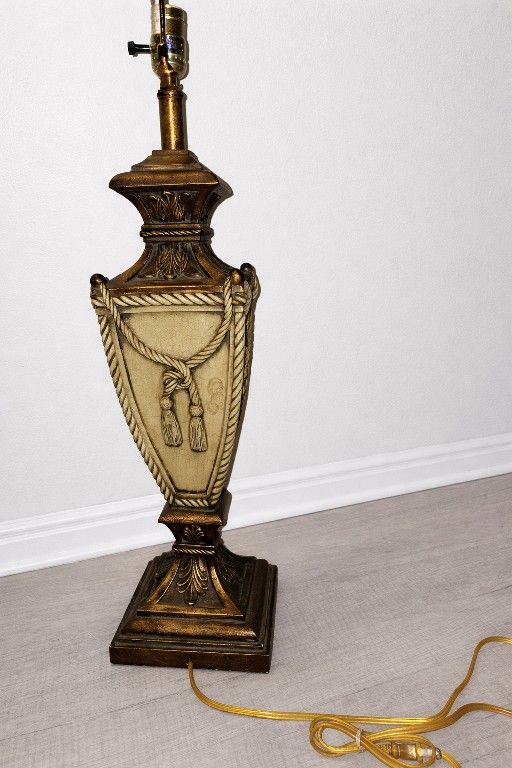 Vintage 41” tall Table Lamp