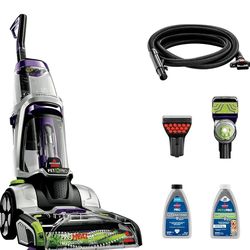 BISSELL ProHeat 2X Revolution Pet Pro Plus, 3588F, Upright Deep Cleaner, 30-minute Dry Time, Dual Dirt Lifter Powerbrush, Hose & Tool Attachment, Pet 