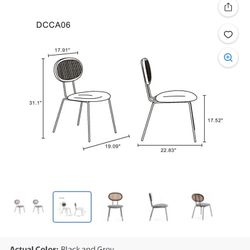 Rattan Chairs Of 2 Set 