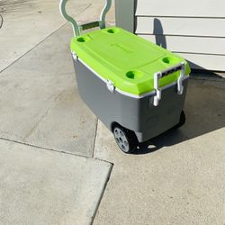 Coleman Cooler.      See description.