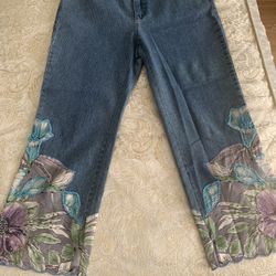 NEW capri jeans